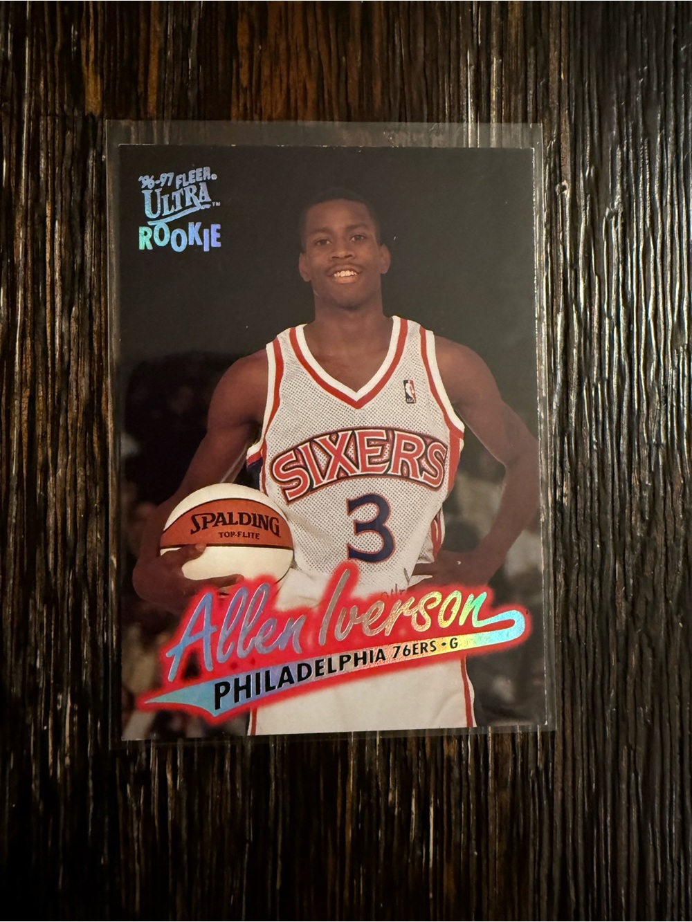 Allen Iverson Rookie card